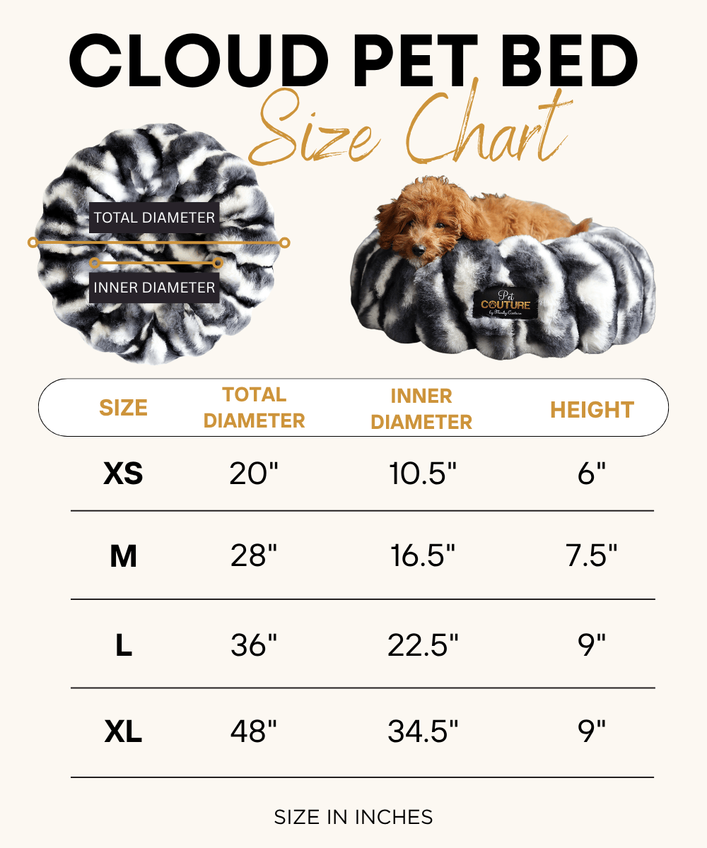 Black Crinkle Pet Bed - Image 8