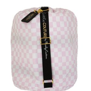 Sleeping Bag - Pink Check