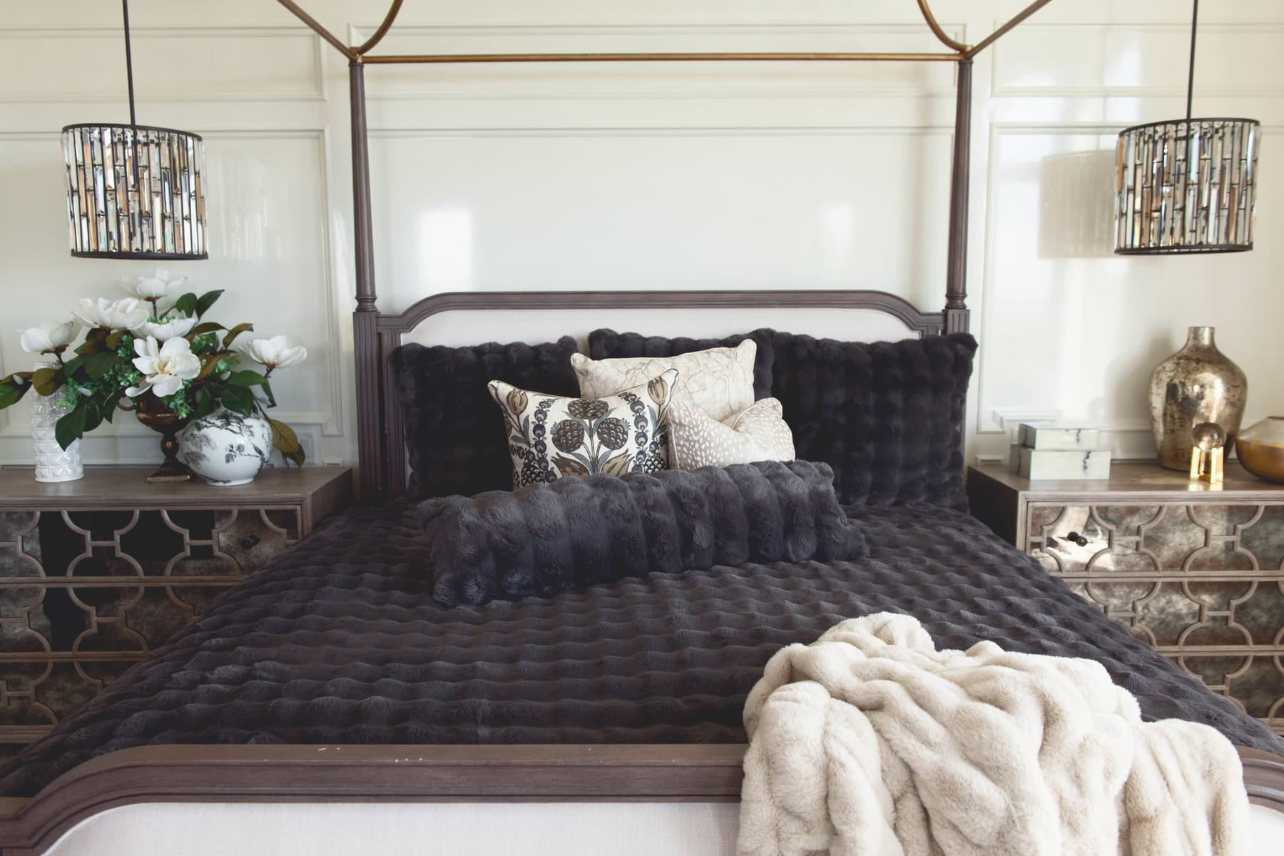 Charcoal Cloud Duvet - Image 5
