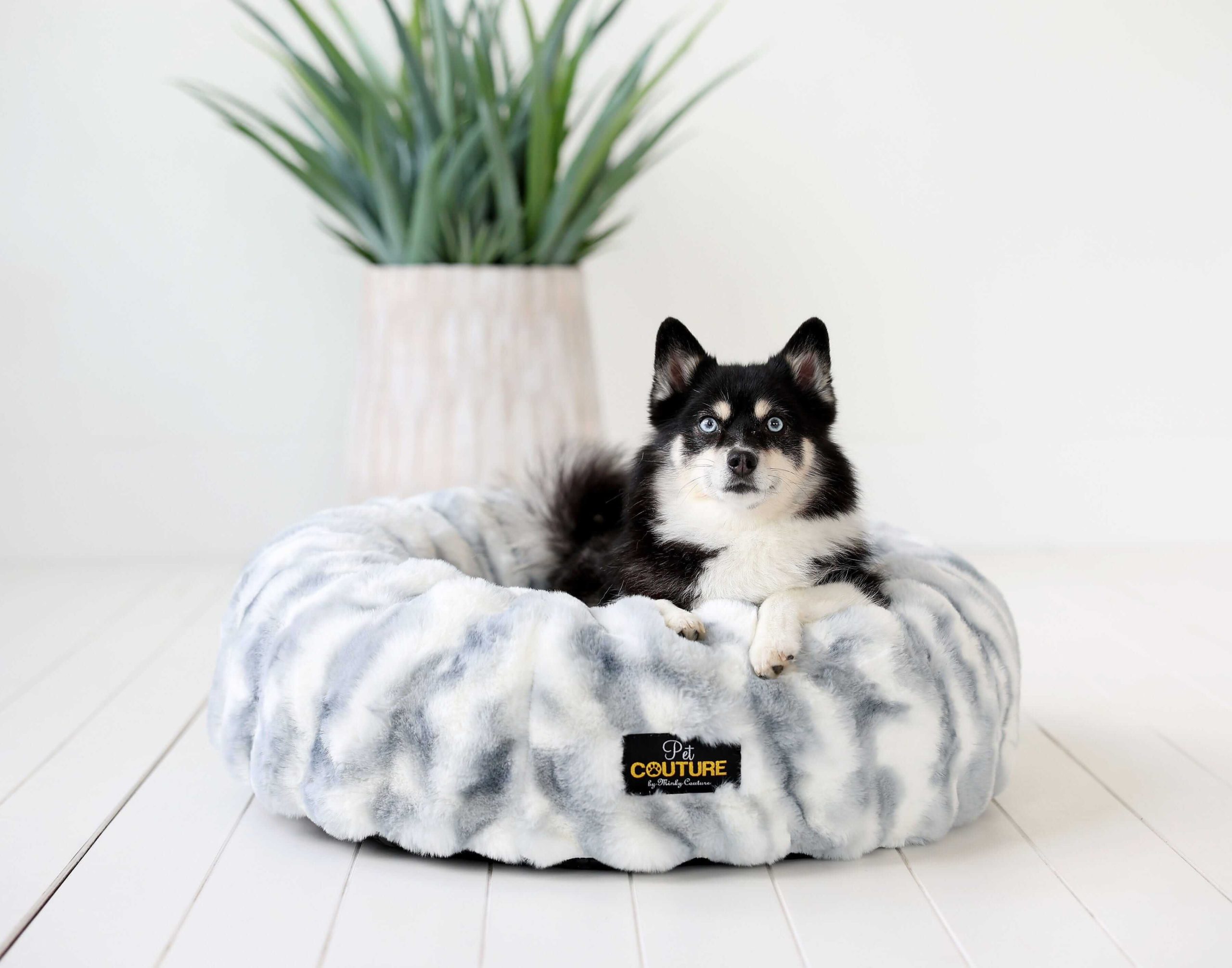 Cloudy Day Blue Pet Bed COVER ONLY - Image 2