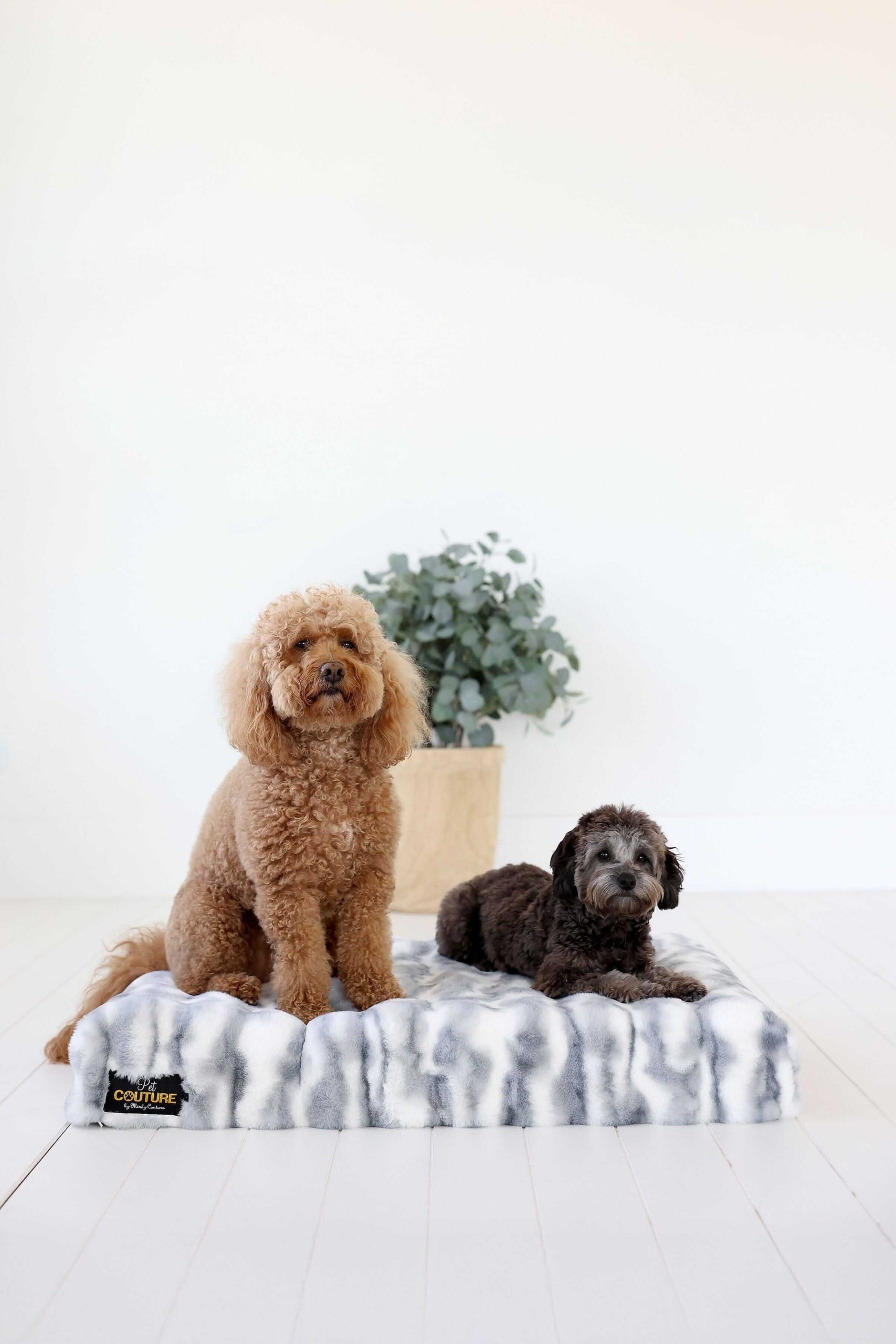 Cloudy Day Blue Pet Crate Pad
