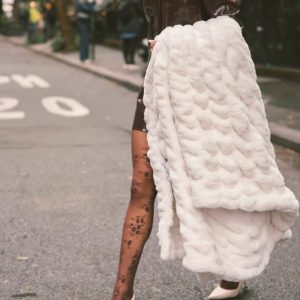 Hugs Cream Blanket