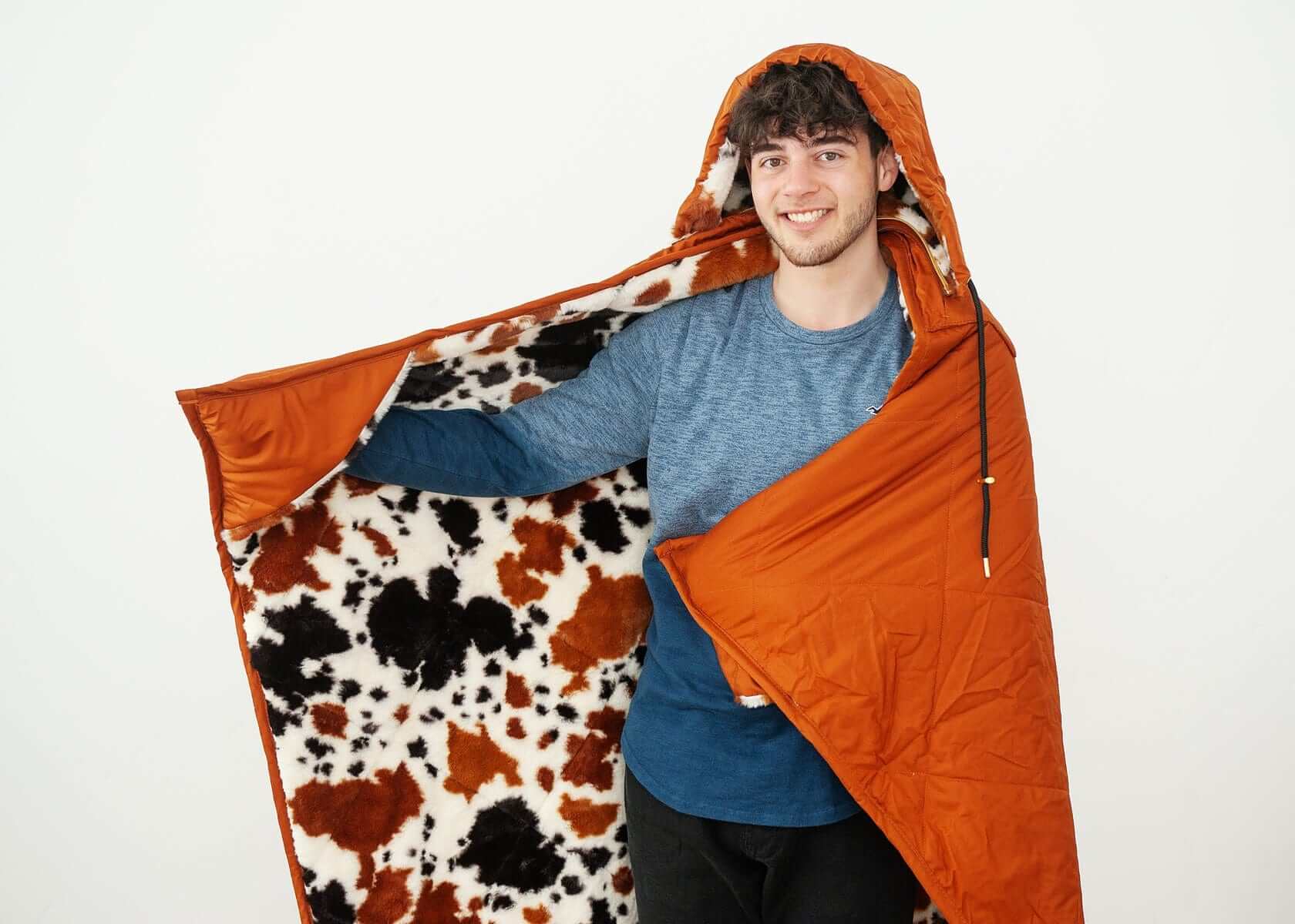Everywhere Blanket - Brown Cow - Image 5