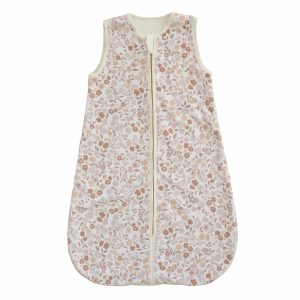 Dainty Floral Wearable Minky Blanket