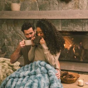 Extreme Ultra Cloud Caribbean Holiday Blanket