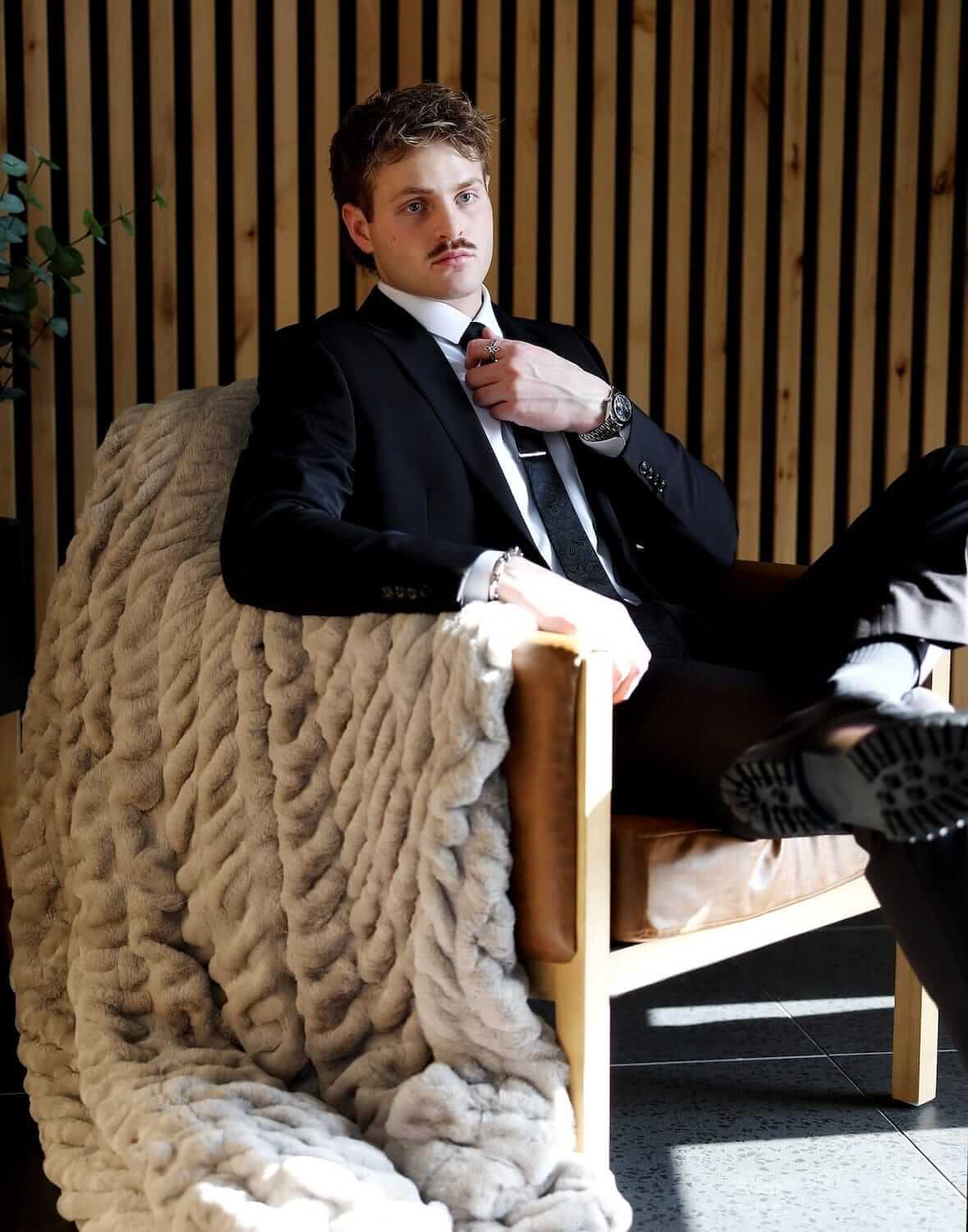 Biggest Hugs Tranquil Dove Blanket