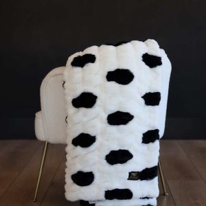 Hugs Polka Dot Marshmallow Blanket