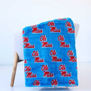 Ole Miss Rebels Blanket - Lush