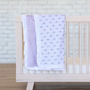 Lilac Ribbon Blanket