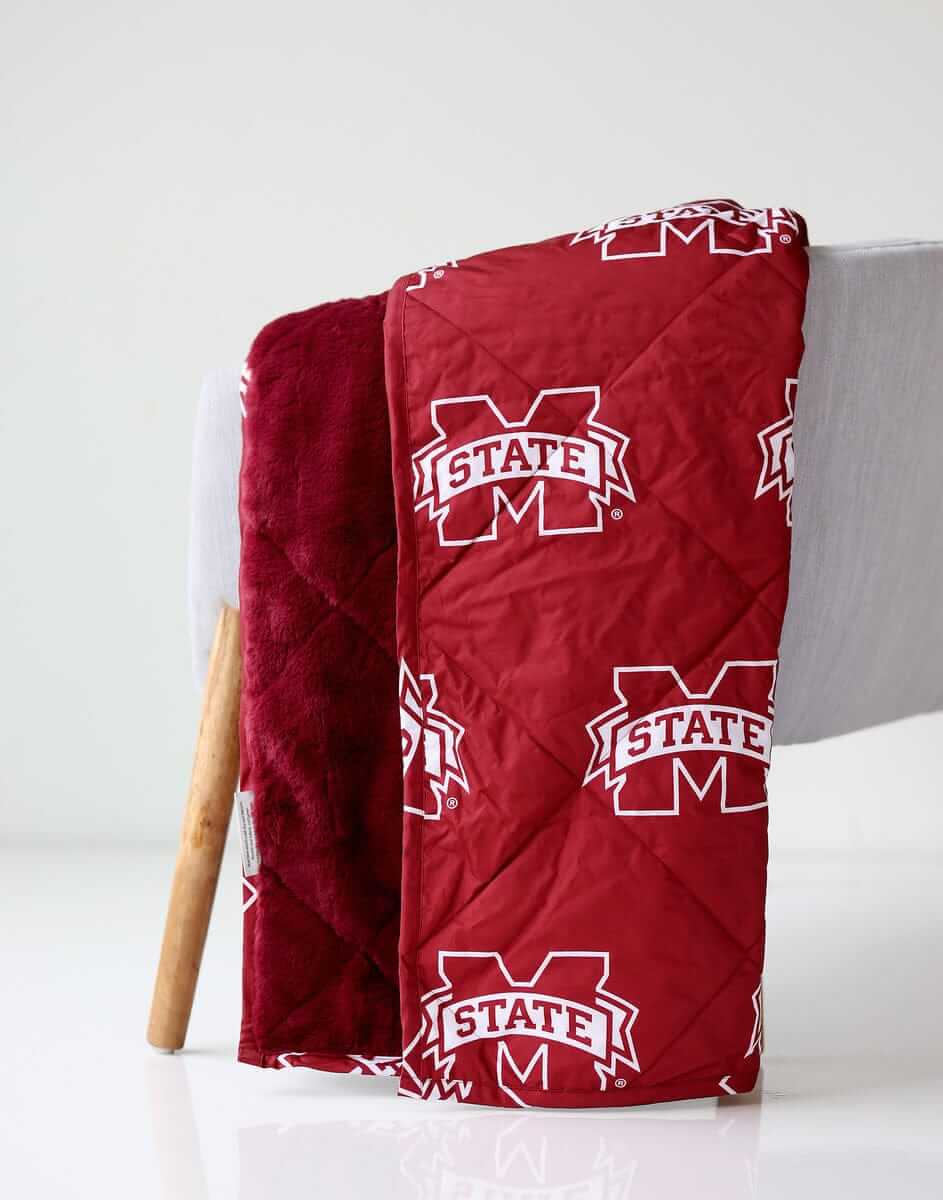 Mississippi State Bulldogs Hooded Stadium Everywhere Blanket