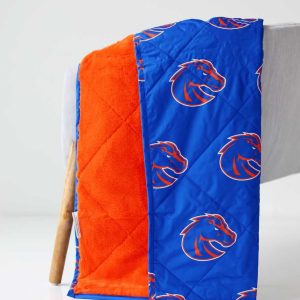 Boise State Broncos Hooded Stadium Everywhere Blanket