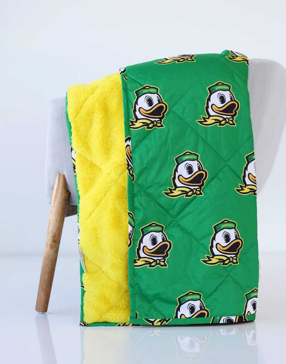University of Oregon Ducks Hooded Stadium Everywhere Blanket - Image 2