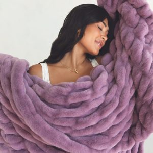 Hugs Grape Blanket