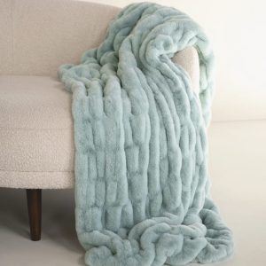 Hugs Willow Blue Blanket