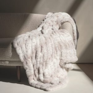Hugs Cream Fawn Blanket