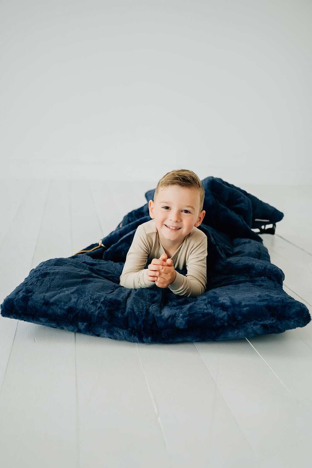 Sleeping Bag - Plush Navy - Image 3