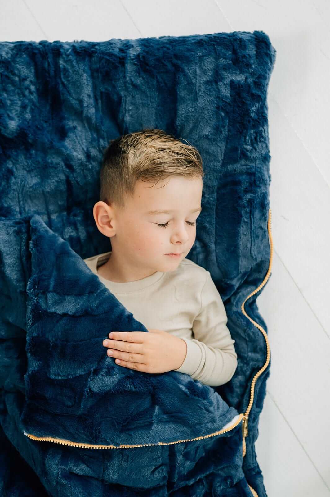 Sleeping Bag - Plush Navy - Image 6