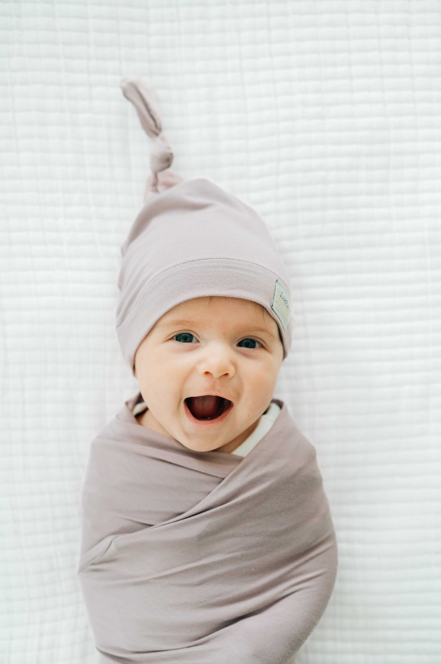 Swaddle and Hat - Blueberry Cheesecake - Image 2