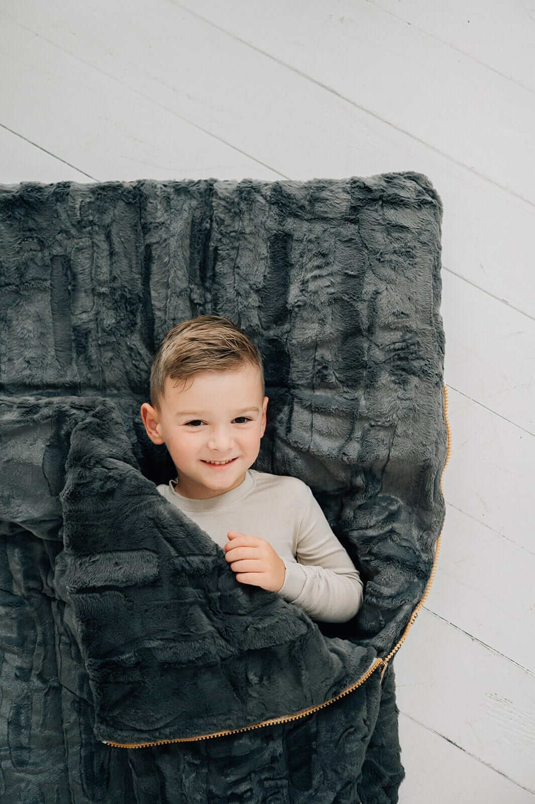 Sleeping Bag - Plush Charcoal - Image 6