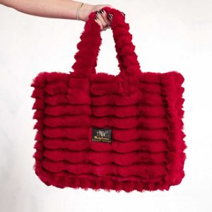 Annie Bag - Ripple Crimson