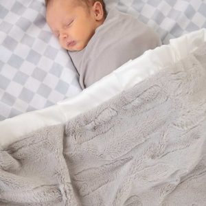 Checkered Silver Blanket