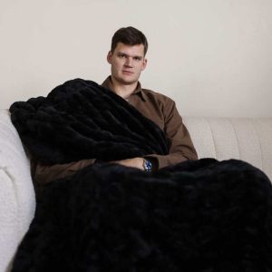 Walker Kessler Biggest Hugs Black Blanket
