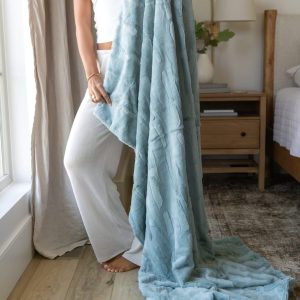 Sorbet Gray Mist Blanket