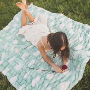 Hugs Polka Dot Tiffany Blanket