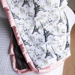 I Love Paris Blanket