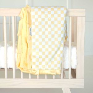 Checkered Banana Blanket