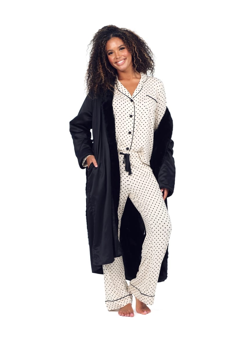 Satin Black Robe - Image 4