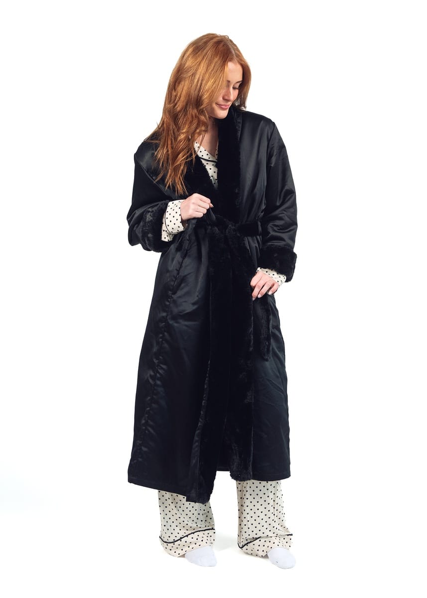 Satin Black Robe - Image 5