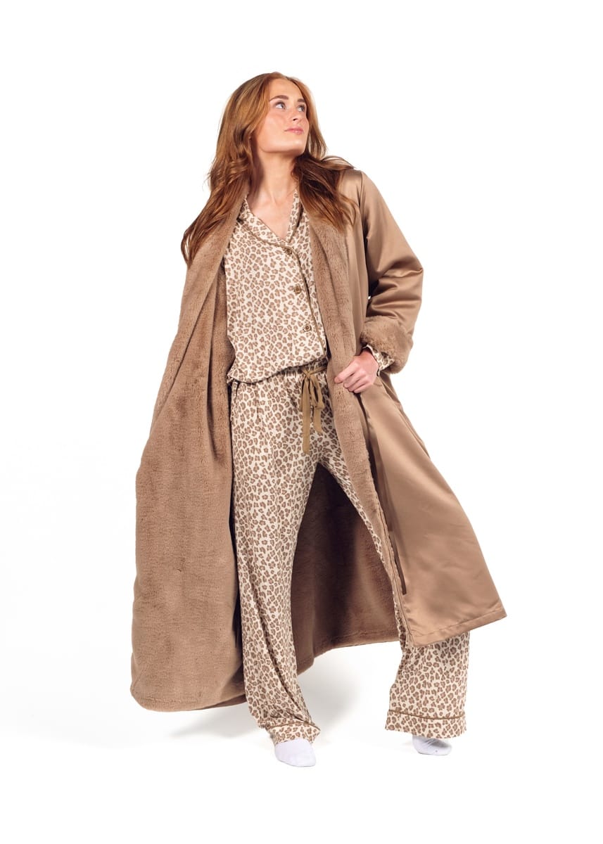 Satin Milk Chocolate Robe - Image 2