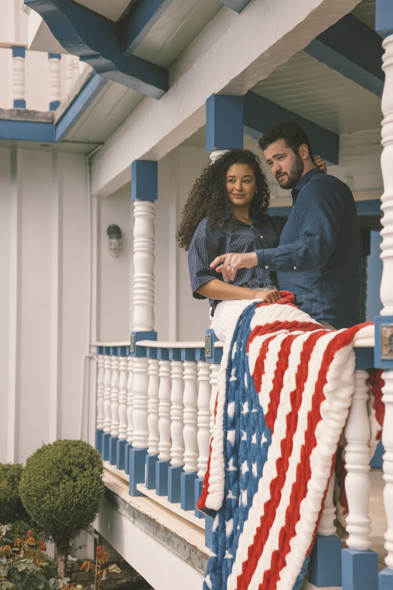 Hugs Flag Blanket - Image 3