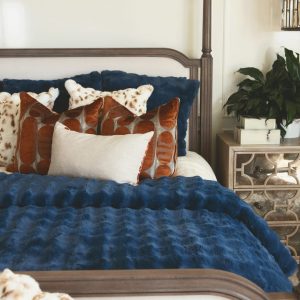 Navy Cloud Duvet