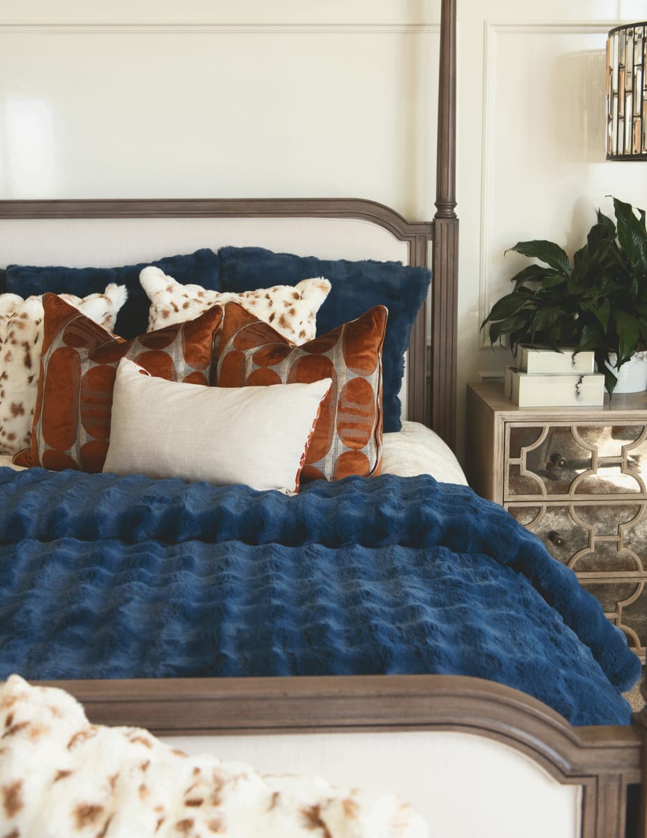Navy Cloud Duvet