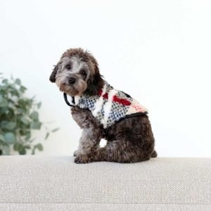 Pet Vest - City Plaid/Cream