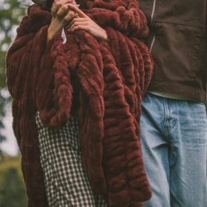 Hugs Rich Mahogany Blanket