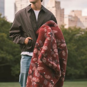 Lush Fall Oak Rust Blanket
