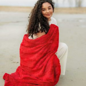 Sorbet Red Blanket