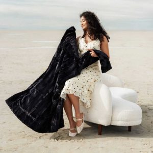 Sorbet Black Blanket