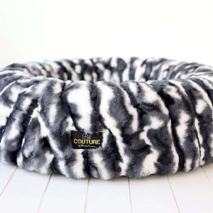 Cloudy Day Black Pet Bed COVER ONLY
