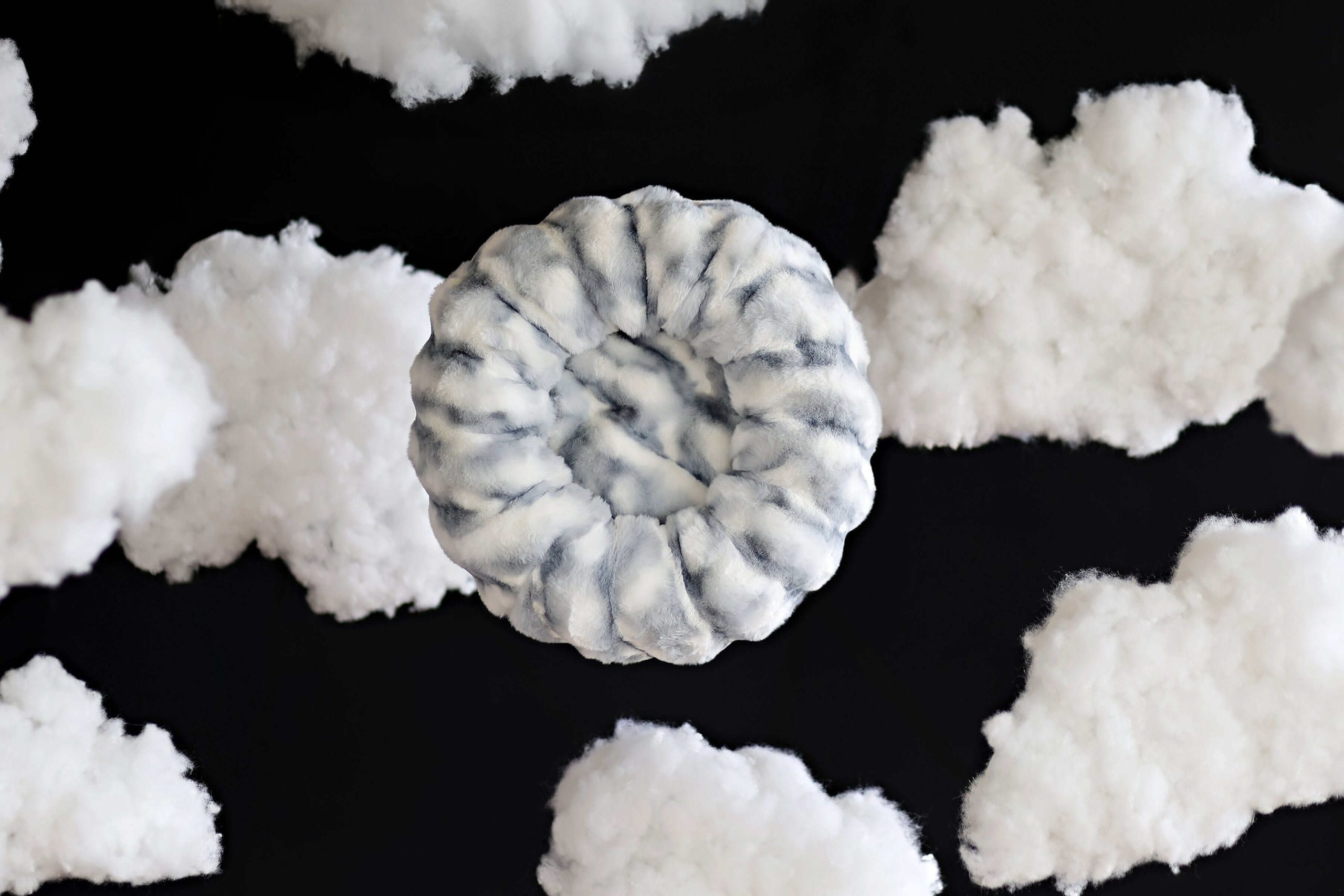 Cloudy Day Blue Pet Bed - Image 6