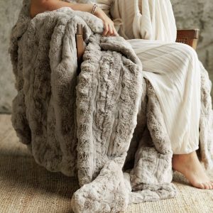Ultra Sorbet Silver Cloud Blanket