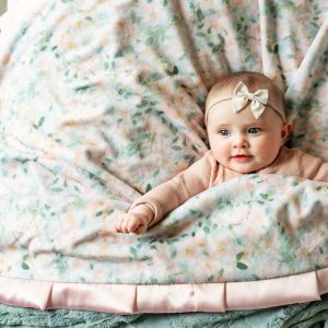 Blushing Blue Blanket