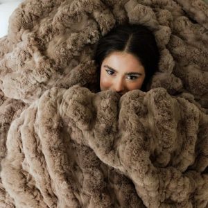 Ultra Sorbet Gingersnap Blanket