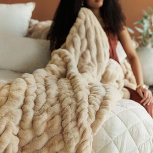 Hugs Light Sand Blanket