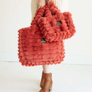 Annie Bag - Ripple Burnt Sienna