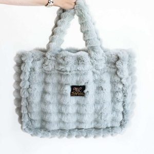 Annie Bag - Ripple Silver