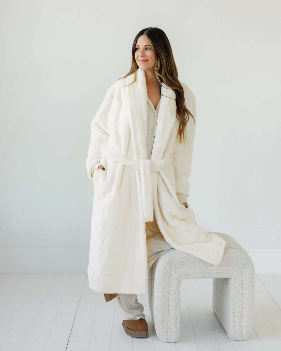 Cream Robe - Image 3
